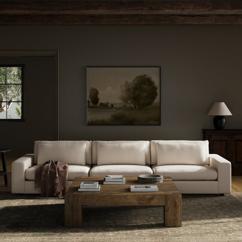 Bloor 3-Piece Sectional - Crypton Nomad Marshmallow