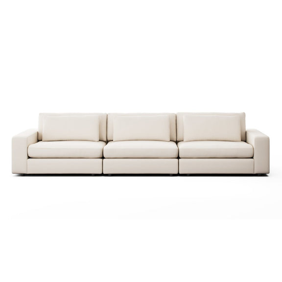Bloor 3-Piece Sectional - Crypton Nomad Marshmallow