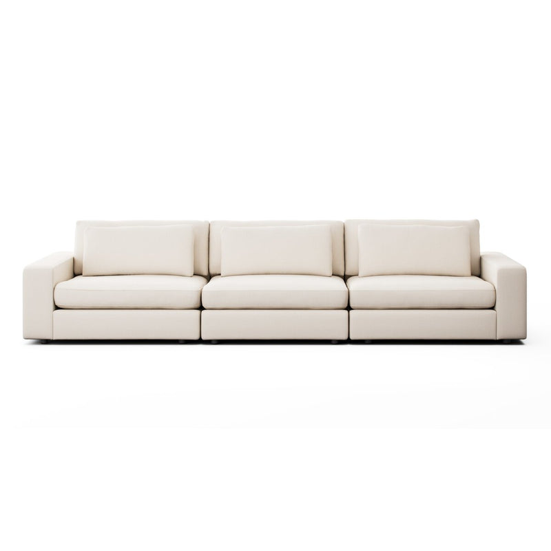 Bloor 3-Piece Sectional - Crypton Nomad Marshmallow