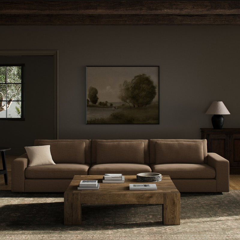 Bloor 3-Piece Sectional - Crypton Nomad Mushroom