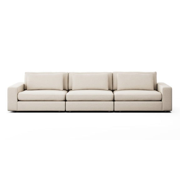 Bloor 3-Piece Sectional - Crypton Nomad Snow
