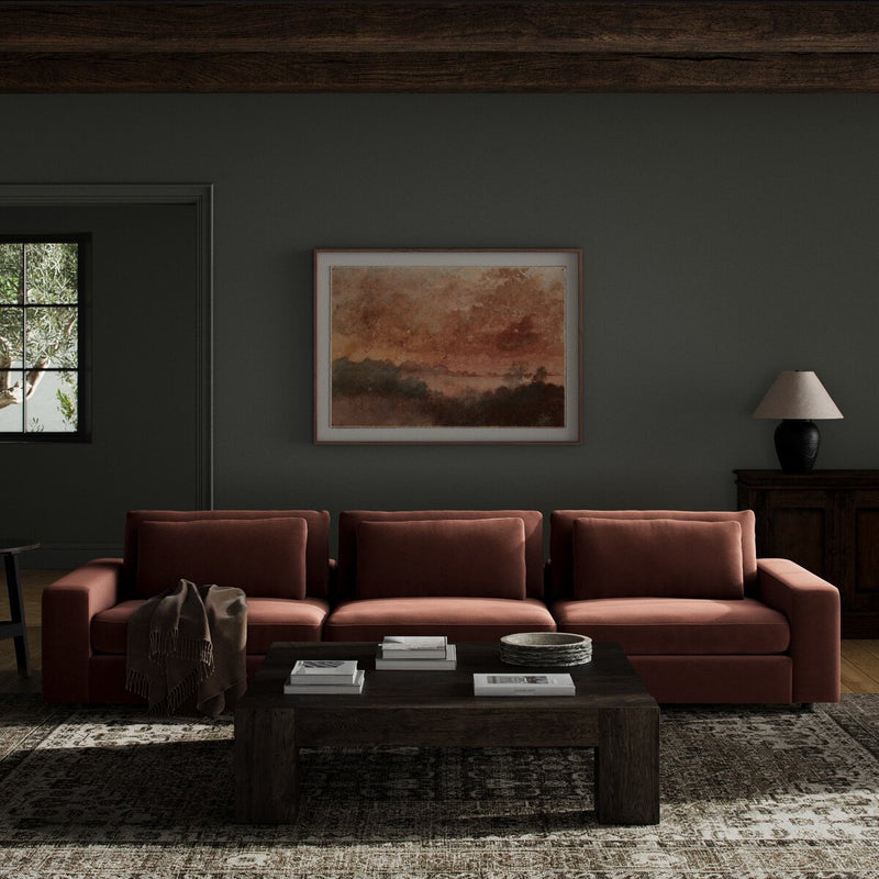 Bloor 3-Piece Sectional - Surrey Auburn