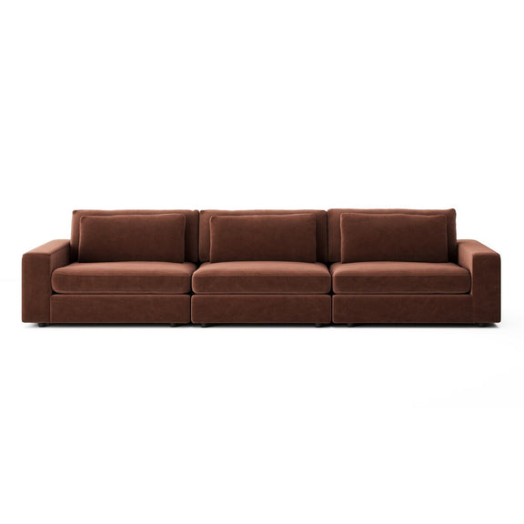 Bloor 3-Piece Sectional - Surrey Auburn