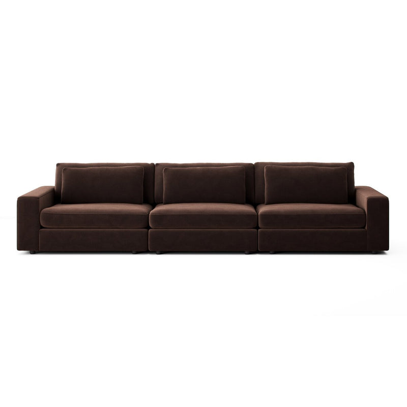 Bloor 3-Piece Sectional - Surrey Cocoa