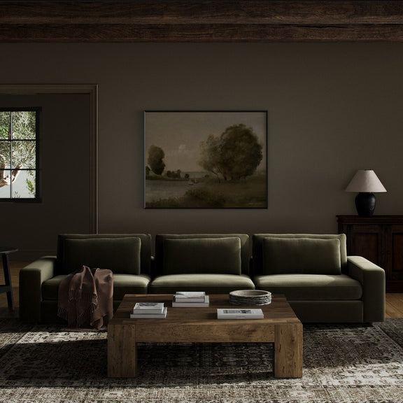 Bloor 3-Piece Sectional - Surrey Olive