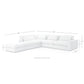Bloor 4-Piece Sectional W/ Ottoman - Essence Natural