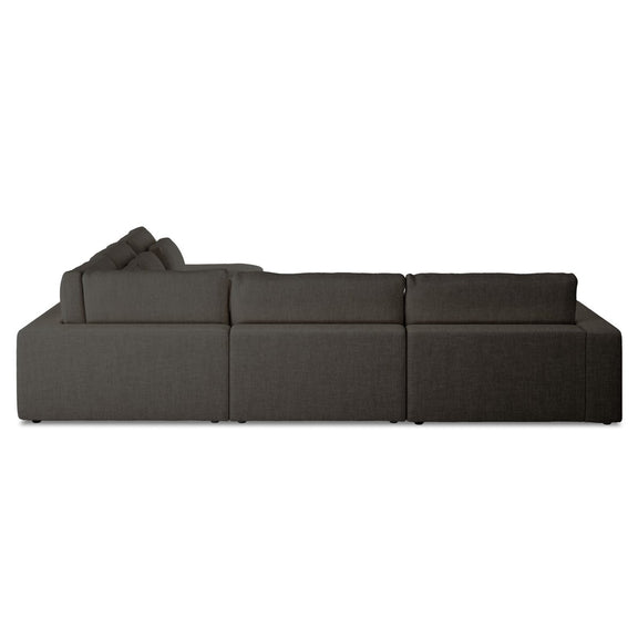 Bloor 5-Piece Sectional - Landale Charcoal