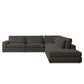 Bloor 5-Piece Sectional - Landale Charcoal