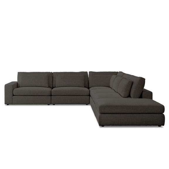 Bloor 5-Piece Sectional - Landale Charcoal