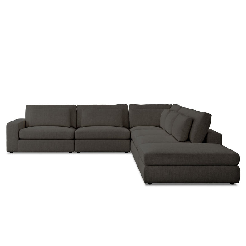 Bloor 5-Piece Sectional - Landale Charcoal