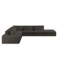 Bloor 5-Piece Sectional - Landale Charcoal