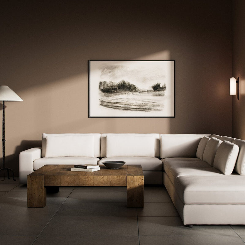Bloor 5-Piece Sectional - Crypton Nomad Marshmallow