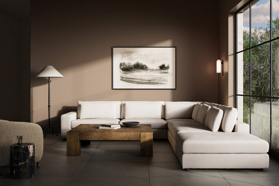 Bloor 5-Piece Sectional - Crypton Nomad Marshmallow