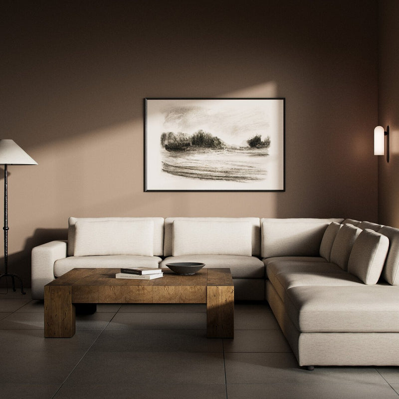 Bloor 5-Piece Sectional - Crypton Nomad Snow