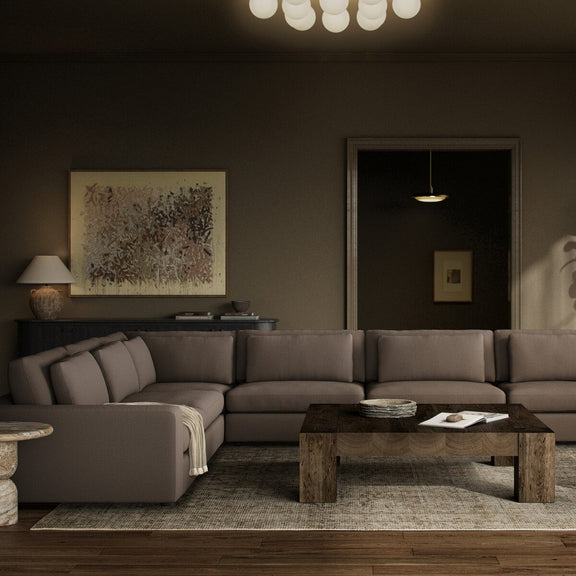 Bloor 6-Piece Sectional - Savoy Coffee