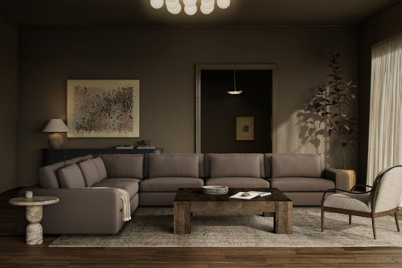 Bloor 6-Piece Sectional - Savoy Coffee