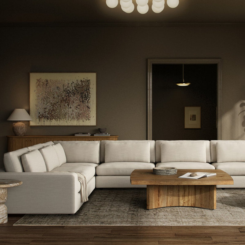 Bloor 6-Piece Sectional - Savoy Parchment