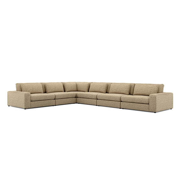 Bloor 6-Piece Sectional - Easthill Wheat