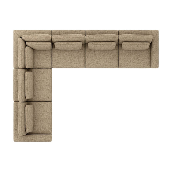 Bloor 6-Piece Sectional - Easthill Wheat