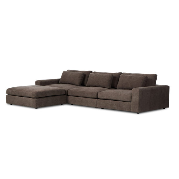 Bloor 3-Piece Sectional - Landale Charcoal