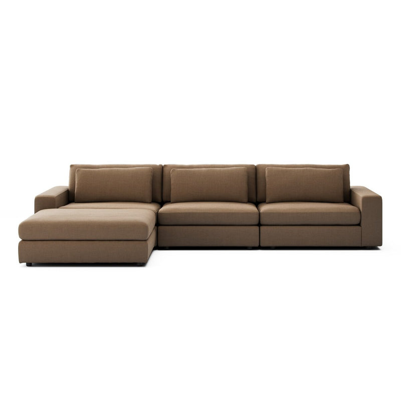 Bloor 3-Piece Sectional - Savoy Ochre
