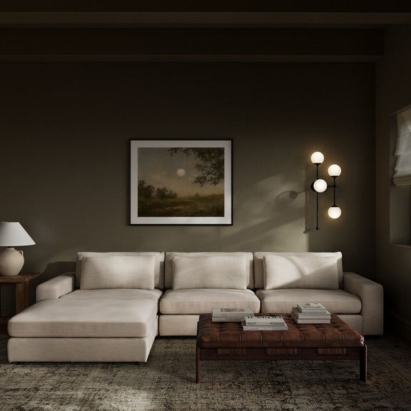 Bloor 3-Piece Sectional - Savoy Parchment