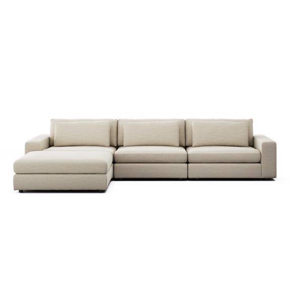 Bloor 3-Piece Sectional - Savoy Parchment