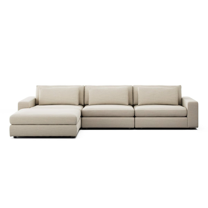 Bloor 3-Piece Sectional - Savoy Parchment
