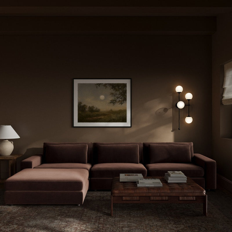 Bloor 3-Piece Sectional - Surrey Cocoa