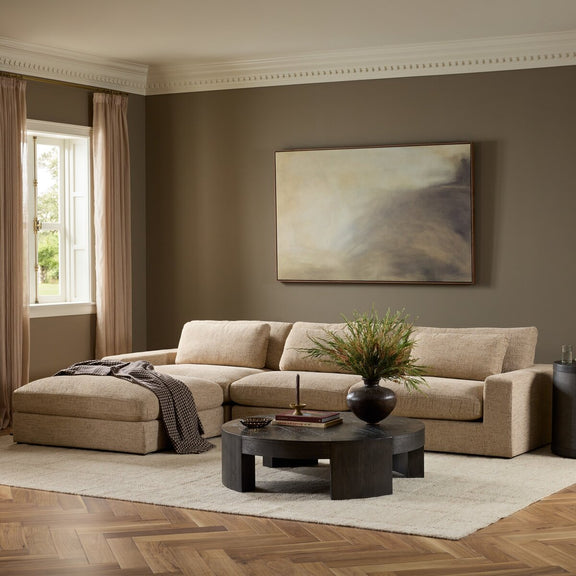Bloor 3-Piece Sectional - Easthill Wheat