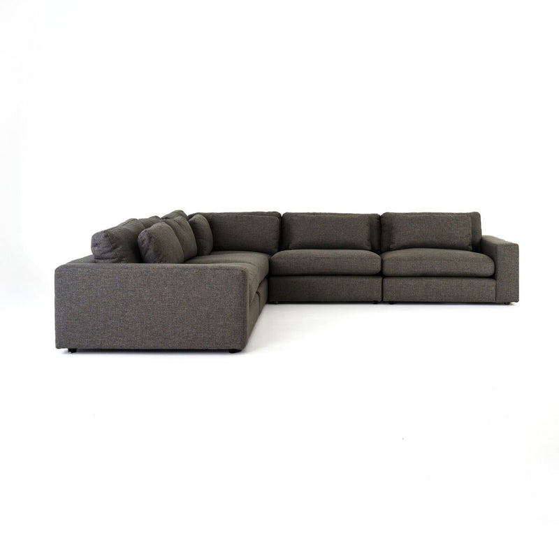Bloor 5-Piece Sectional - Landale Charcoal