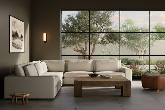 Bloor 5-Piece Sectional - Savoy Parchment