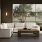 Bloor 5-Piece Sectional - Crypton Nomad Marshmallow