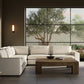 Bloor 5-Piece Sectional - Crypton Nomad Snow