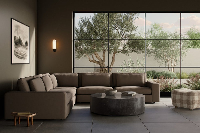 Bloor 5-Piece Sectional - Savoy Coffee