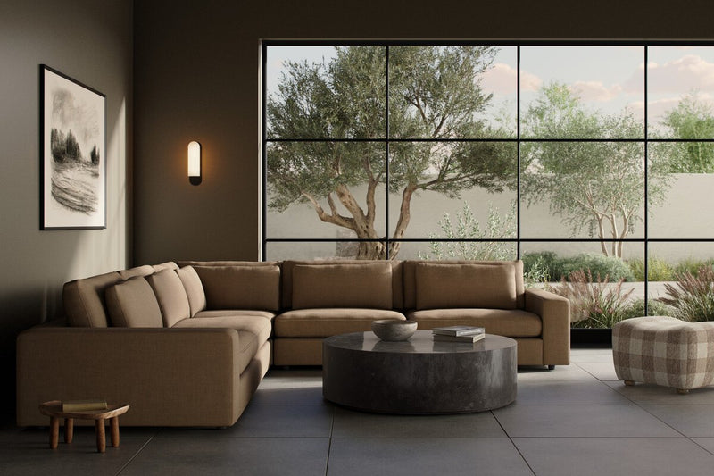 Bloor 5-Piece Sectional - Savoy Ochre