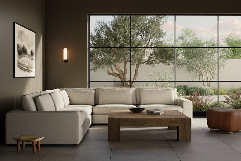 Bloor 5-Piece Sectional - Savoy Parchment