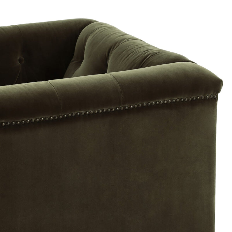 Maxx Swivel Chair - Surrey Olive