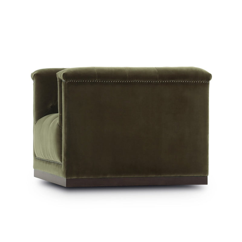 Maxx Swivel Chair - Surrey Olive