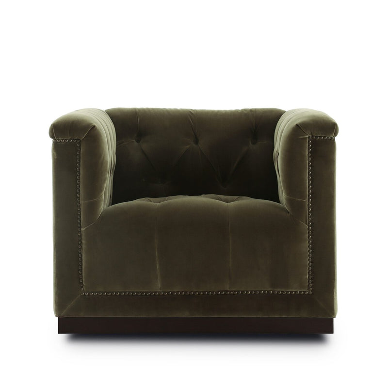 Maxx Swivel Chair - Surrey Olive