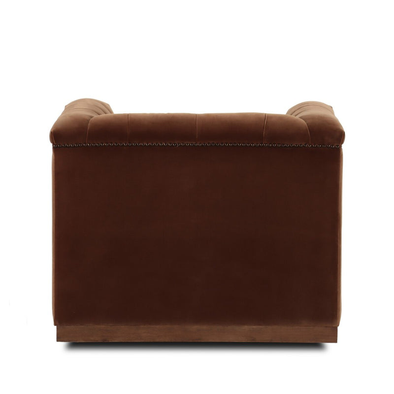 Maxx Swivel Chair - Surrey Ochre
