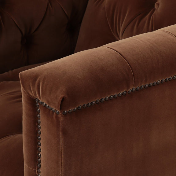 Maxx Swivel Chair - Surrey Ochre