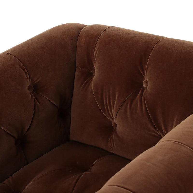 Maxx Swivel Chair - Surrey Ochre