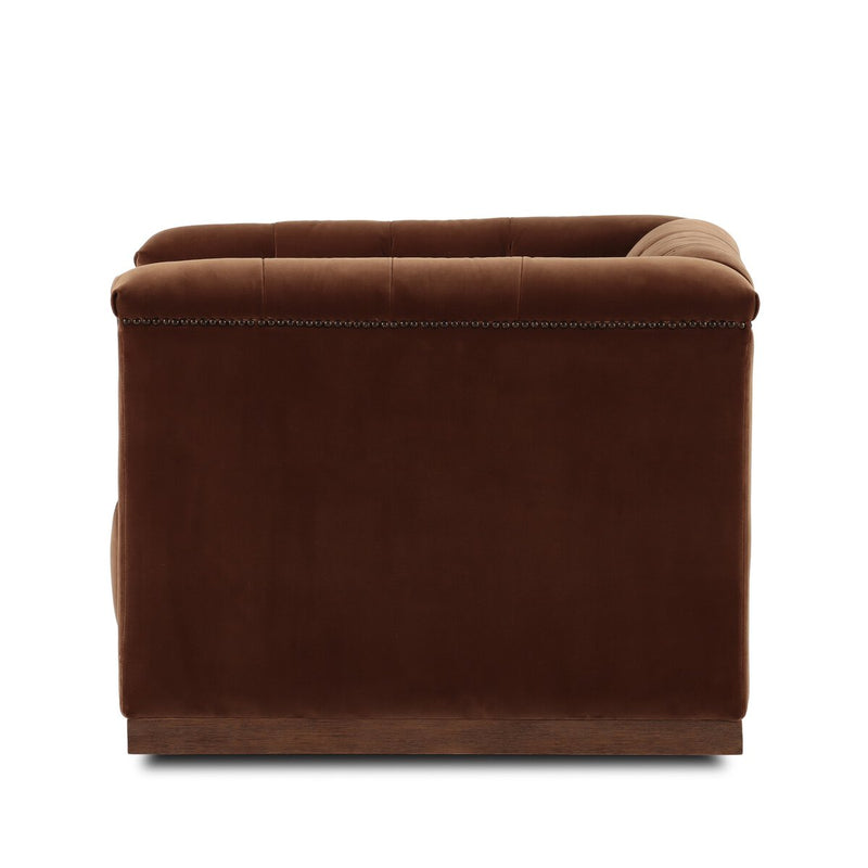 Maxx Swivel Chair - Surrey Ochre