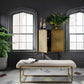 Sled Bench - Thames Cream