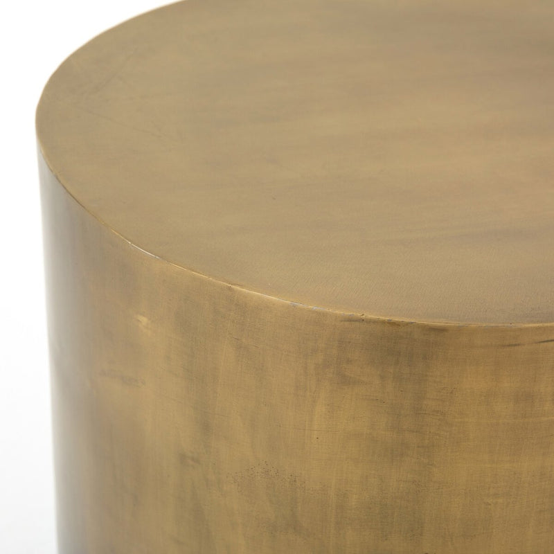 Cameron End Table - Ombre Antique Brass