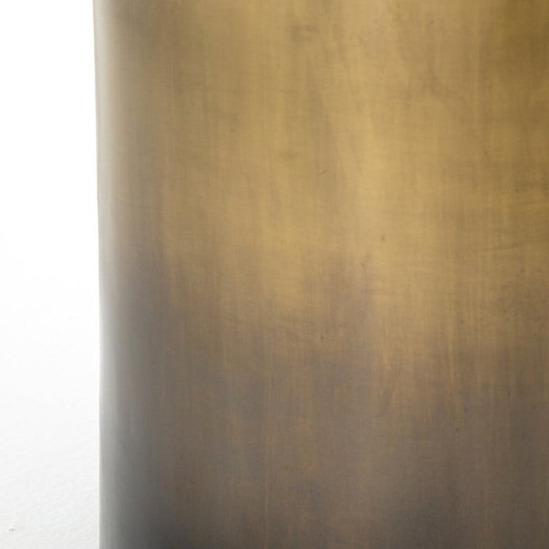 Cameron End Table - Ombre Antique Brass