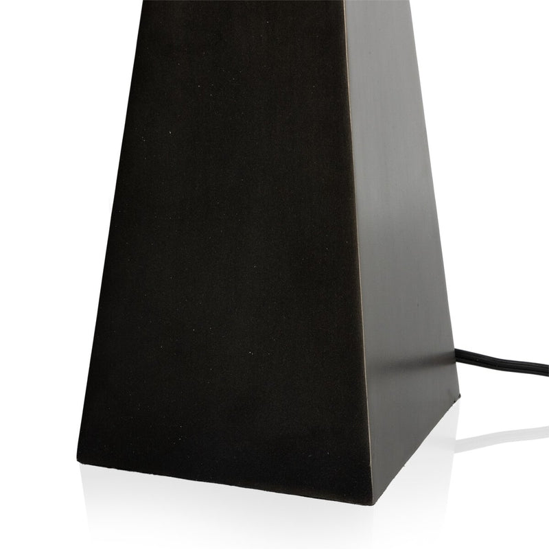 Leander Table Lamp - Dark Antique Pewter