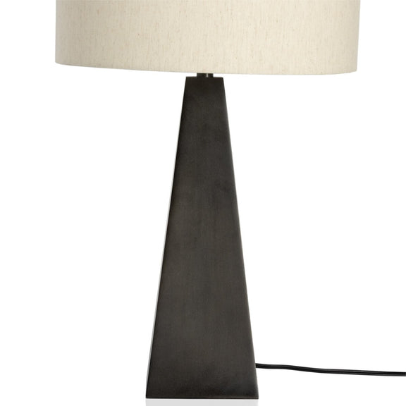 Leander Table Lamp - Dark Antique Pewter