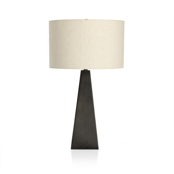 Leander Table Lamp - Dark Antique Pewter